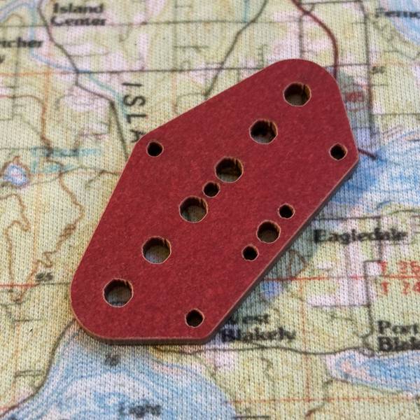 Telecaster Bridge Bottom HyBoard Flatwork 2.5mm