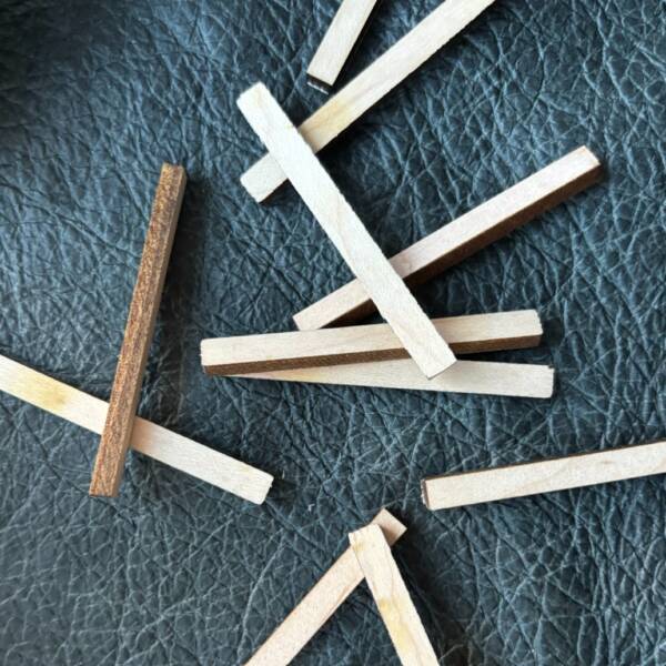 Humbucker Solid Maple Shims (10pc)